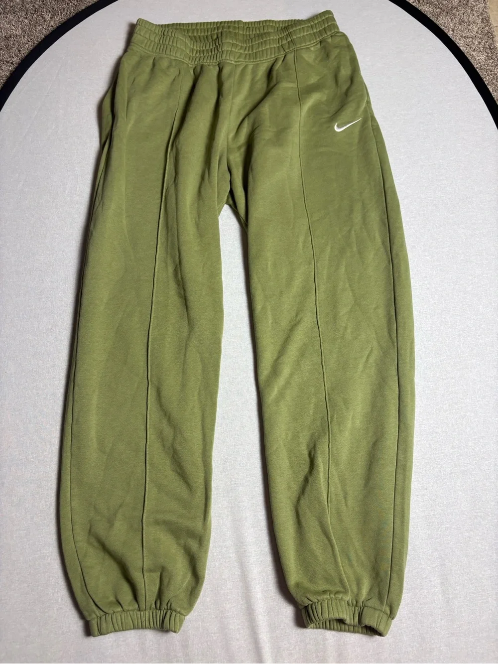 Nike Phoenix Fleece Sweatpants Joggers Green size medium